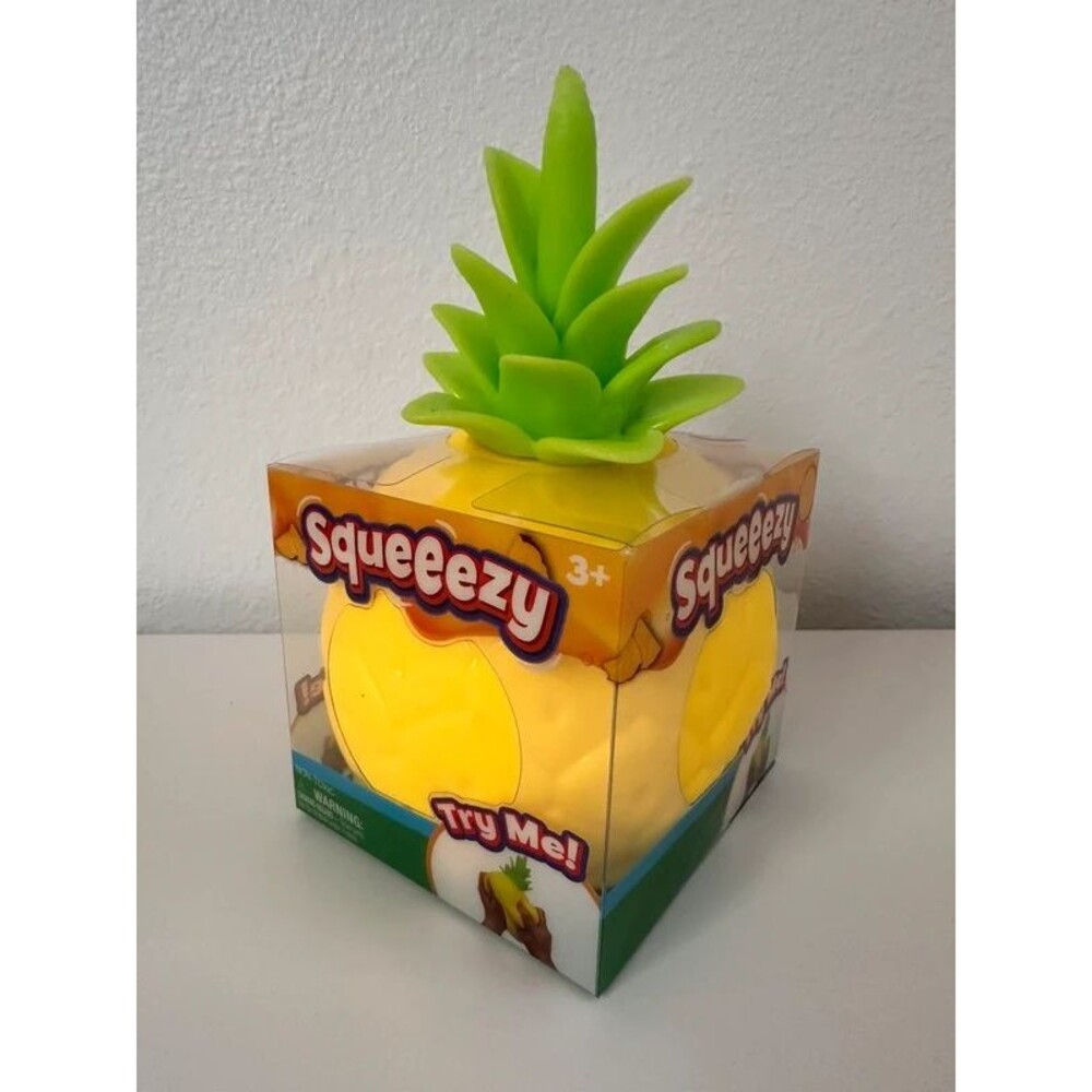 Squeeezy Pineapple Sunny Days Squishy Squish Sensory Fidget Toy